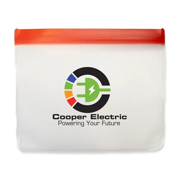 Red Zip Lock color option for Store It Peva Pouch