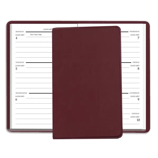Burgundy color option for Executive Weekly Pocket Planners