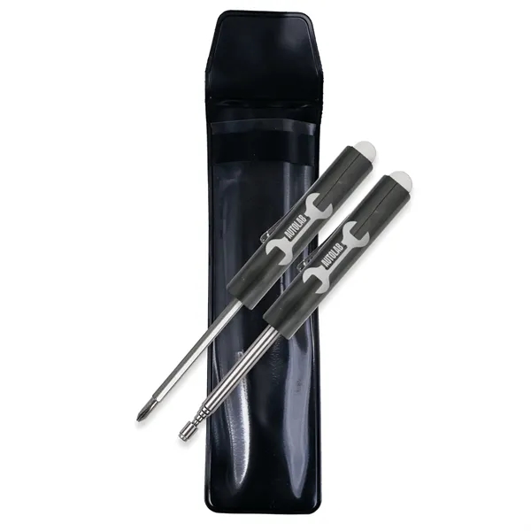 Gunmetal color option for 2 Piece Jumbo Tool Set