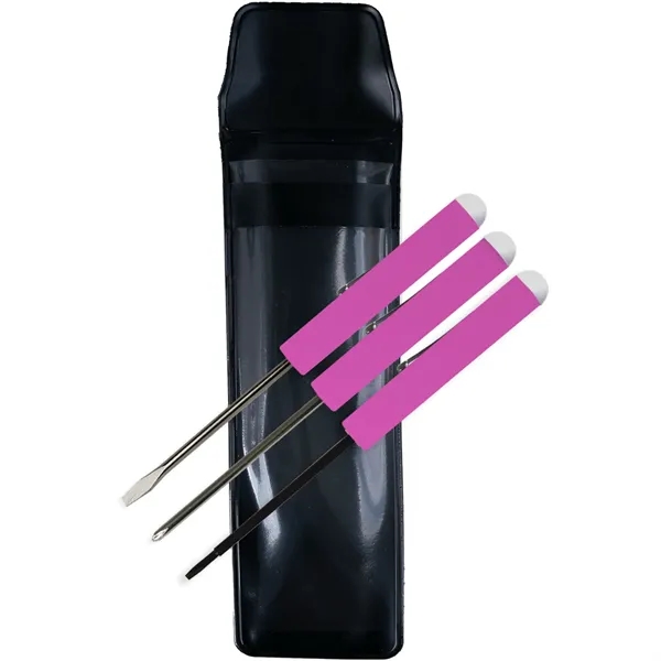 Pink color option for 3 Piece Pocket Tool Set