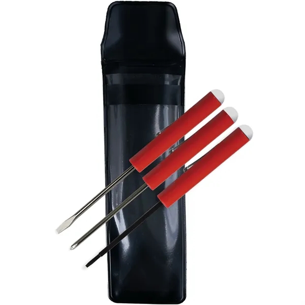 Red color option for 3 Piece Pocket Tool Set