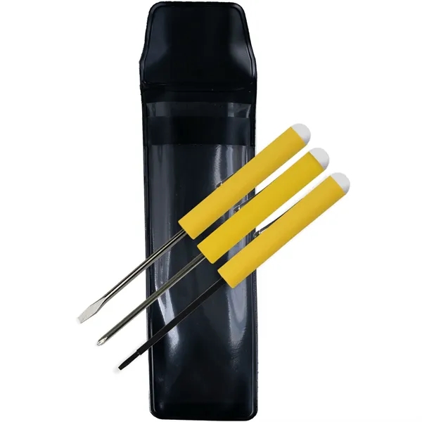 Yellow color option for 3 Piece Pocket Tool Set