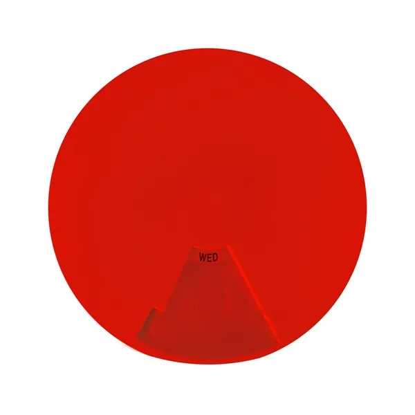 Red color option for Medi Fey™ 7 Day Round Pill Box