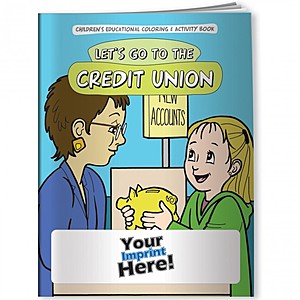 Photo of Coloring Book Let's Go To The Credit Union