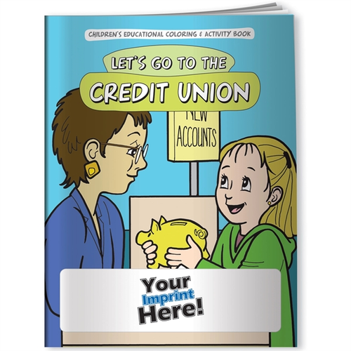 Main photo of Coloring Book Let's Go To The Credit Union