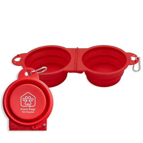 Main photo of Top Tail Double Collapsible Pet Bowl