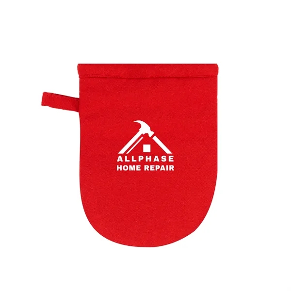 Red color option for Mini Oven Mitt