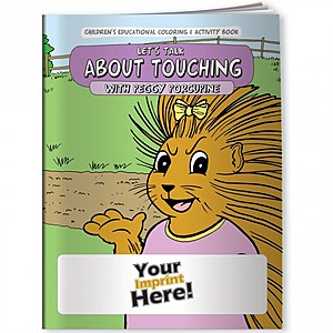 Photo of Coloring Book   Let's Talk About Touching With Peggy Porcupine