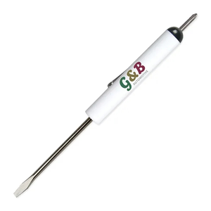 Photo of Pocket Screwdriver 1/8" Flat Tip Blade + #0 Phillips Top Fc