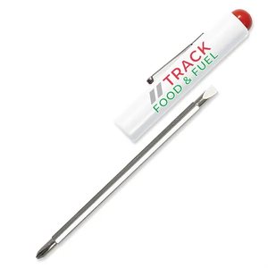 Photo of Jumbo Pocket Screwdriver Reversible Flat Blade + Button Fc