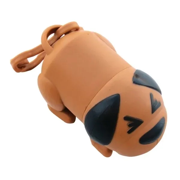 Brown color option for Dog Shaped Pet Bag Dispenser   1 Color Imprint