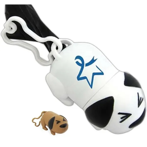 Photo of Dog Shaped Pet Bag Dispenser   1 Color Imprint