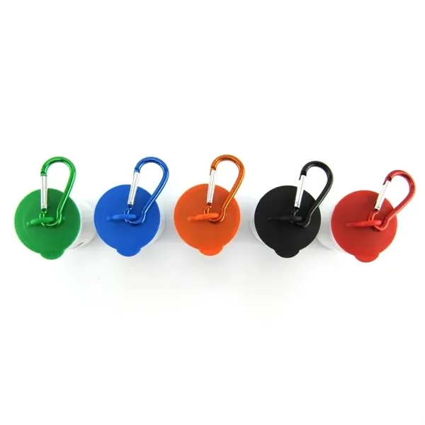 White-Orange color option for Trash Can Pet Bag Dispenser   1 Color Imprint