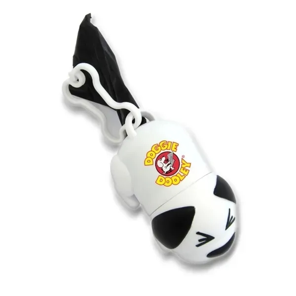 White color option for Dog Shaped Pet Bag Dispenser