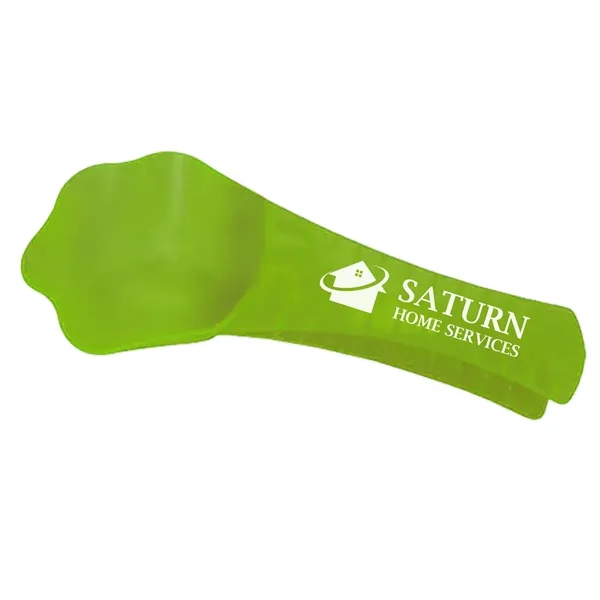 Translucent Lime color option for Pet Food Scoop & Clip