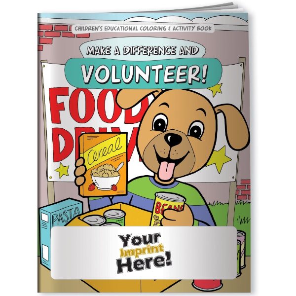 Multicolor color option for Coloring Book   Make A Difference And Volunteer!