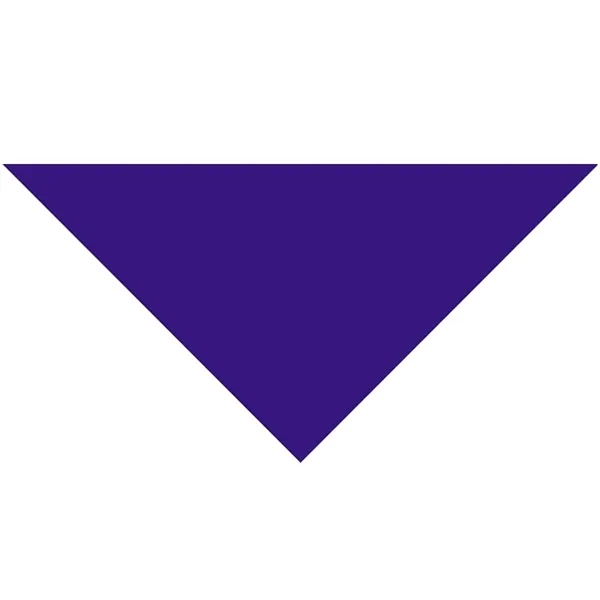 Dark Purple color option for Cotton Collar Pet Bandana   Small