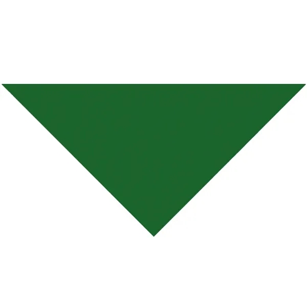 Forest Green color option for Cotton Collar Pet Bandana   Small