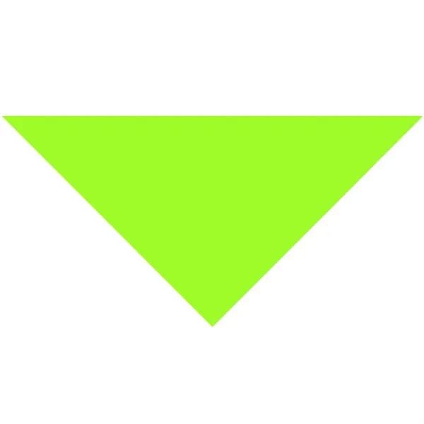 Lime Green color option for Cotton Collar Pet Bandana   Small