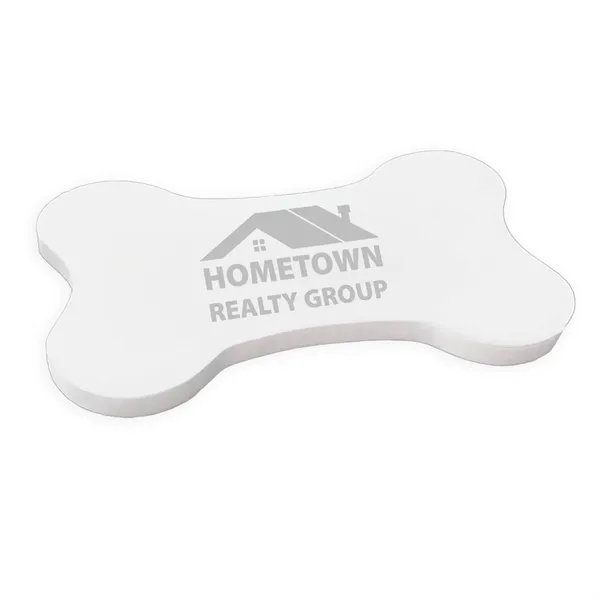 White color option for Bone Shaped Sticky Notes   25 Sheets