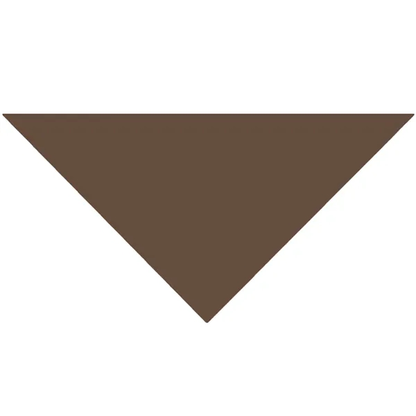 Brown color option for Cotton Collar Pet Bandana   Large