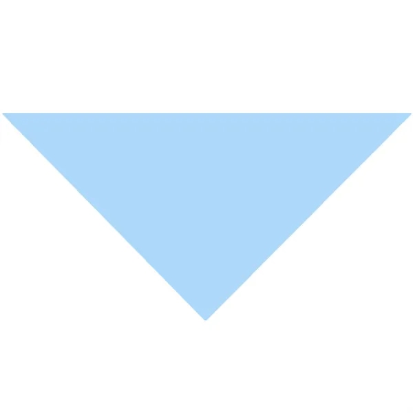 Light Blue color option for Cotton Collar Pet Bandana   Large