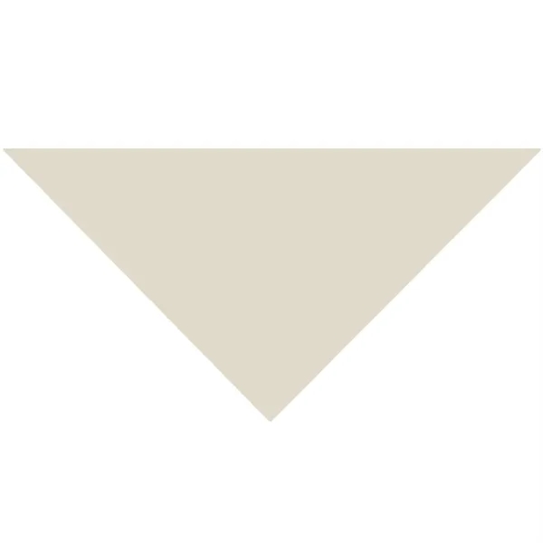 Natural color option for Cotton Collar Pet Bandana   Large