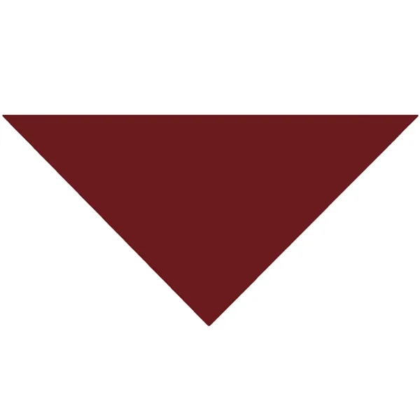 Wine color option for Cotton Collar Pet Bandana   Large