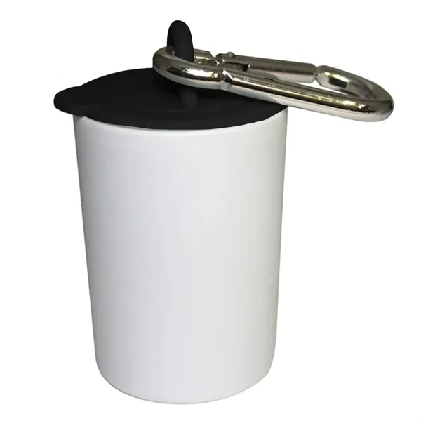 White-Black color option for Trash Can Pet Bag Dispenser