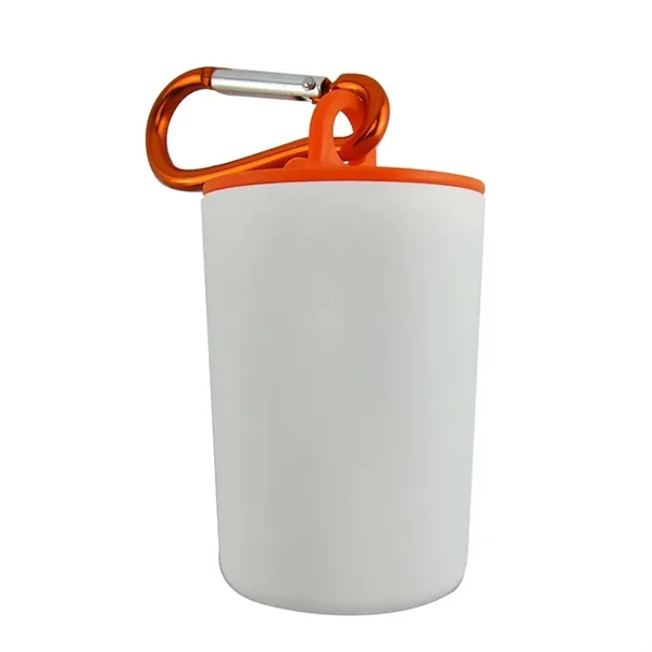 White-Orange color option for Trash Can Pet Bag Dispenser