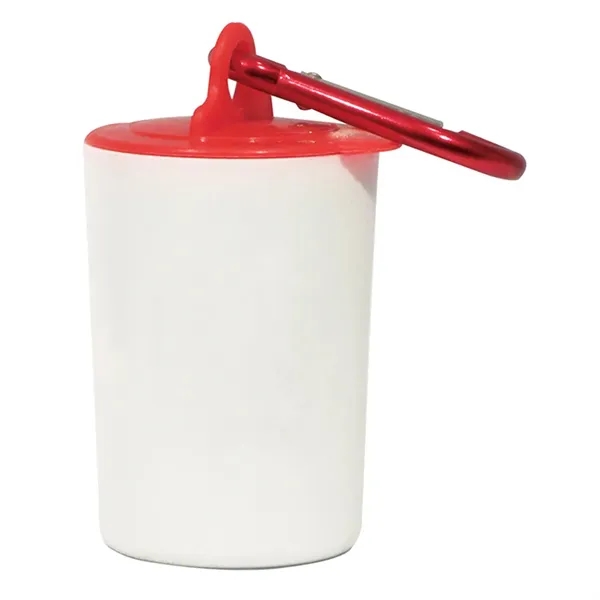 White-Red color option for Trash Can Pet Bag Dispenser