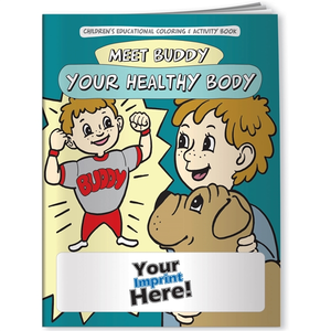 Photo of Coloring Book   Meet Buddy: Your Healthy Body