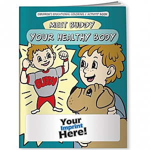Photo of Coloring Book   Meet Buddy: Your Healthy Body