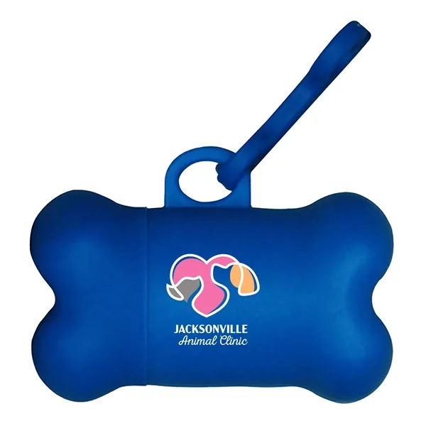 Royal Blue color option for Bone Shaped Pet Bag Dispenser