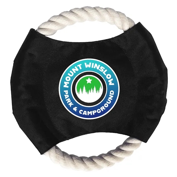 Black color option for Top Tail Rope Disc   Full Color Imprint