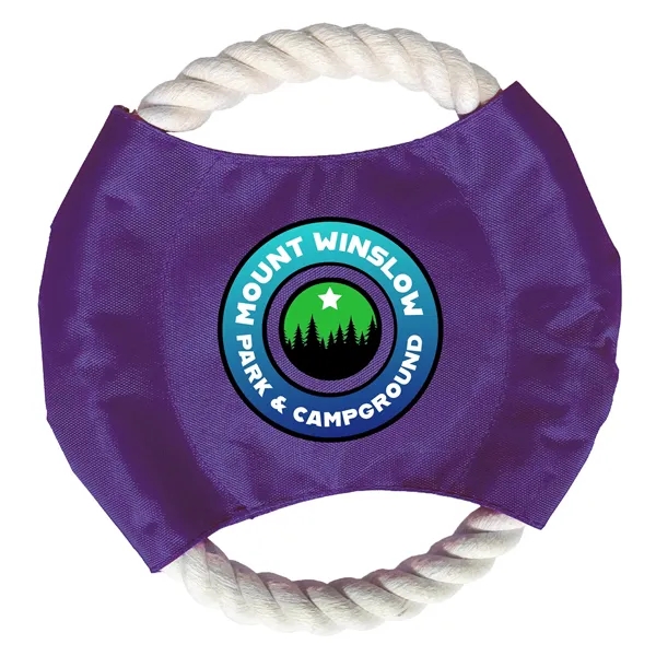 Purple color option for Top Tail Rope Disc   Full Color Imprint