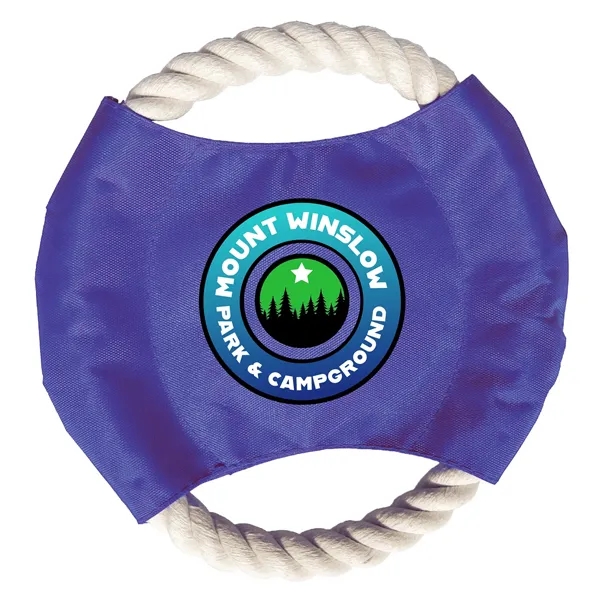 Royal Blue color option for Top Tail Rope Disc   Full Color Imprint