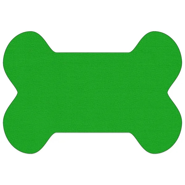 Lime color option for Bone Shaped Vinyl Pet Mat