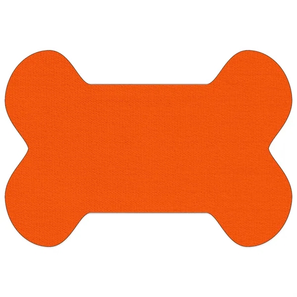 Orange color option for Bone Shaped Vinyl Pet Mat