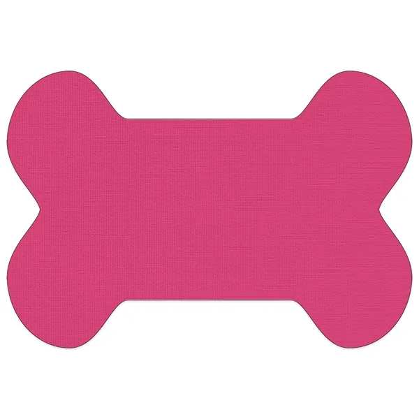 Pink color option for Bone Shaped Vinyl Pet Mat