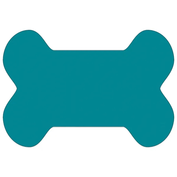 Teal color option for Bone Shaped Vinyl Pet Mat