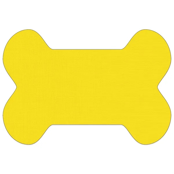 Yellow color option for Bone Shaped Vinyl Pet Mat