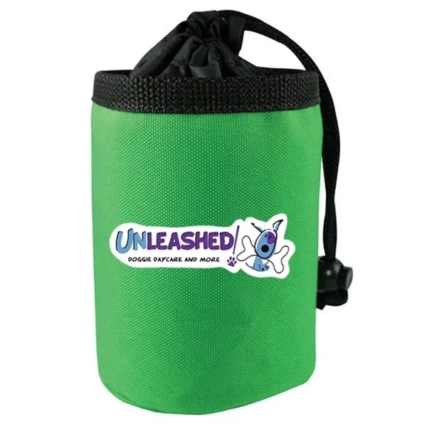 Kelly Green color option for Full Color Drawstring Treat Bag