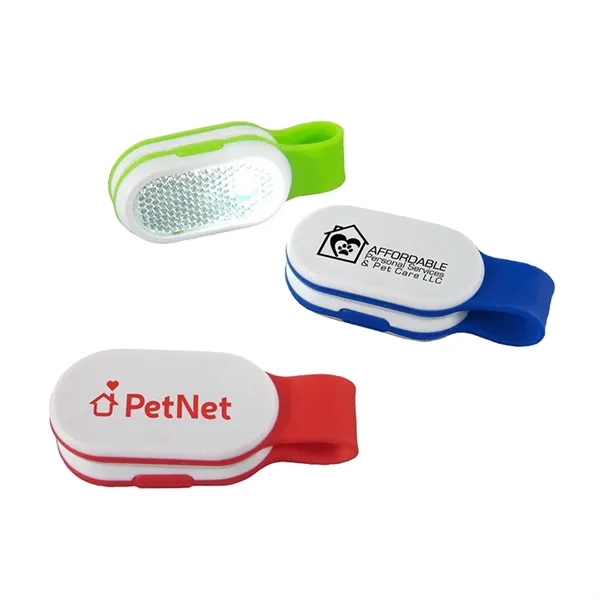 Red color option for Clip On Safety Reflector / Light
