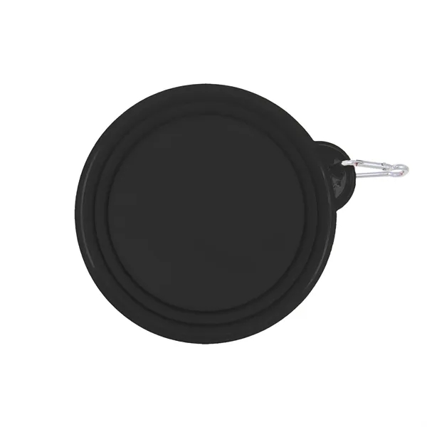 Black color option for Top Tail Collapsible Pet Bowl   7"