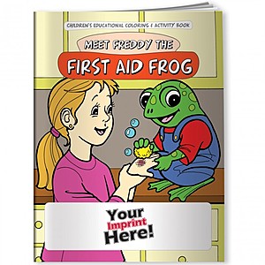Photo of Coloring Book   Meet Freddy The First Aid Frog