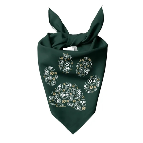 Main photo of Small Full Color Sublimated Triangle Pet Bandana