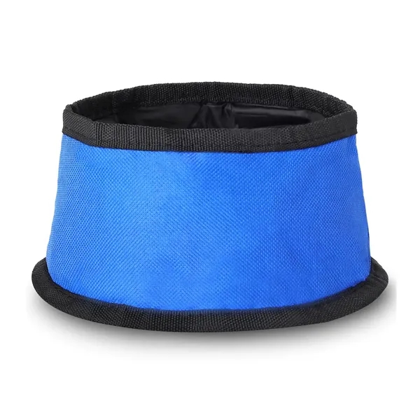 Royal Blue color option for 6" Hook & Loop Pet Travel Bowl