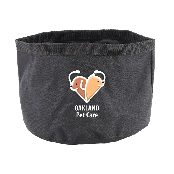 Black color option for 6" Folding Pet Travel Bowl