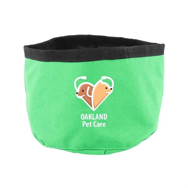 Kelly Green color option for 6" Folding Pet Travel Bowl
